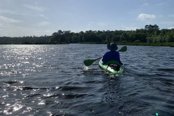 Kayak along the Blackwater River