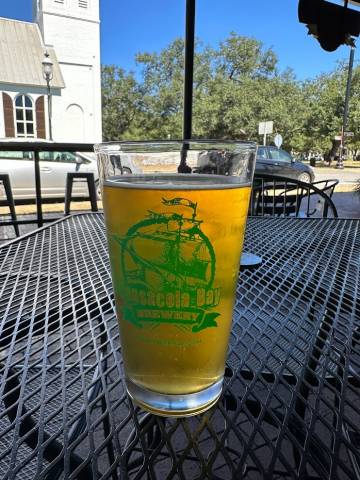 Pensacola Bay Brewery Pensacola Bay Brewery glass of beer