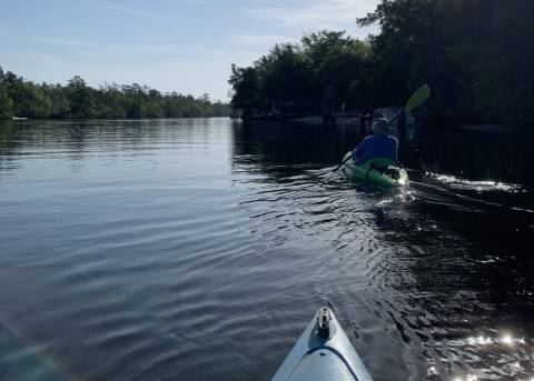 Kayak on the Blackwater River